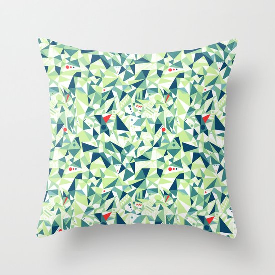 Moment Pattern Throw Pillow