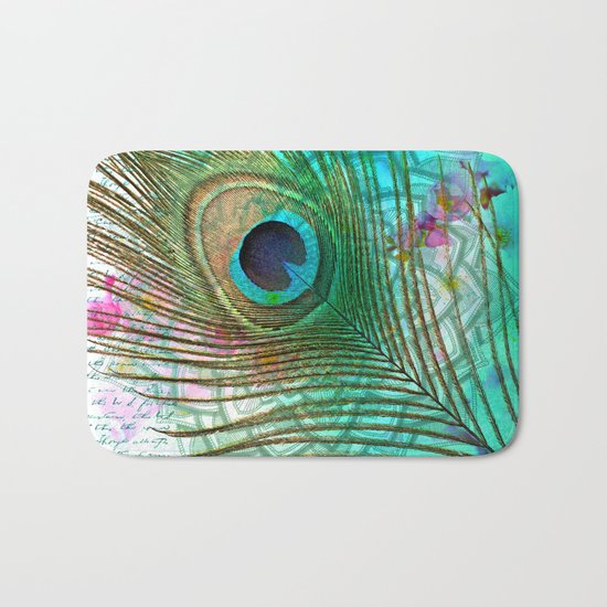 Peacocktail Bath Mat