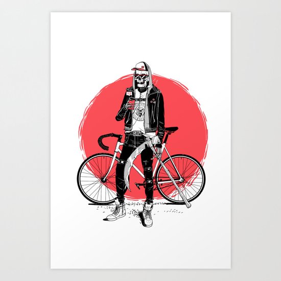 Cool Death Art Print