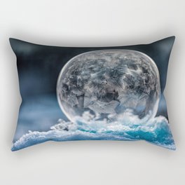 Crystal Frozen Bubble Rectangular Pillow