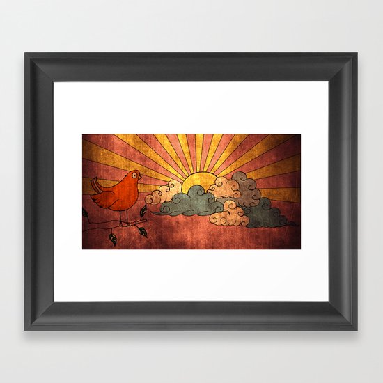 Birdie Framed Art Print
