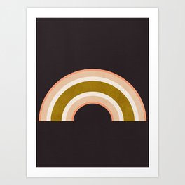 Rainbow Arch Abstract XI Art Print
