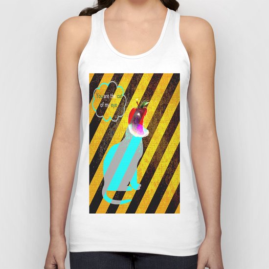 You Are the Cat of My Eye Unisex Tank Top