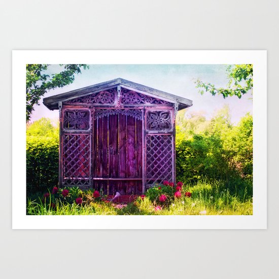 A PLACE OF SILENCE Art Print