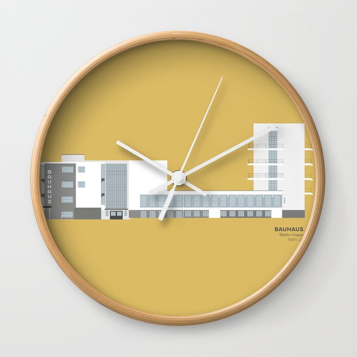 Bauhaus Wall Clock