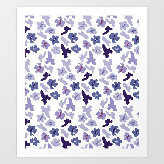Jacaranda Art Print