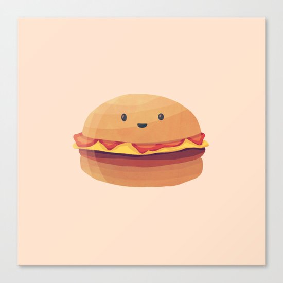 Burger Buddy Canvas Print