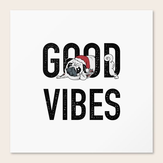 GOOD VIBES Canvas Print