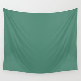 Simply Solid - Green Sea Wall Tapestry
