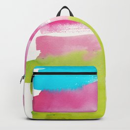 36 Abstract Painting Watercolor 220324 Valourine Original  Backpack