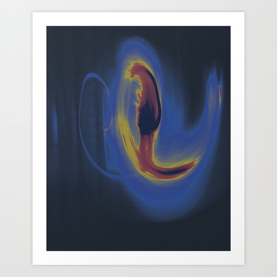 Dancing Light #1 2011 Art Print