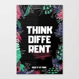 Think Different Canvas Print