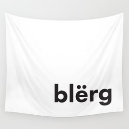 blerg Wall Tapestry