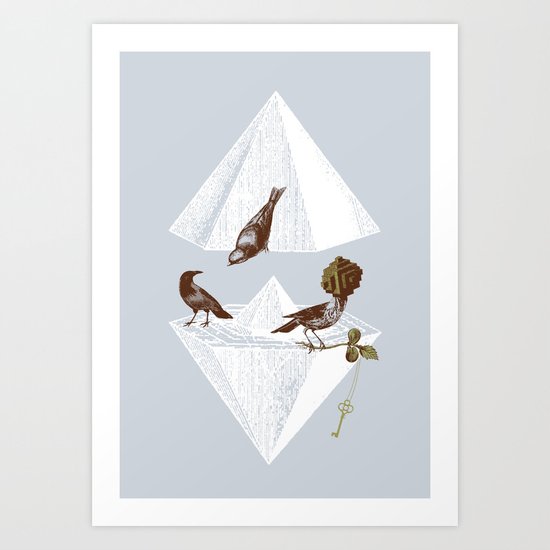 Guardian of Secrets Art Print
