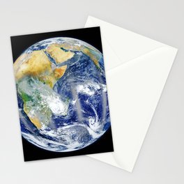 Planet Earth Stationery Card