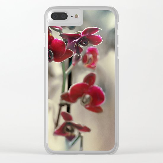 The mystery of orchid(11) Clear iPhone Case