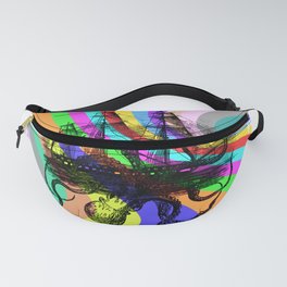 Octoship on Crazybow Fanny Pack