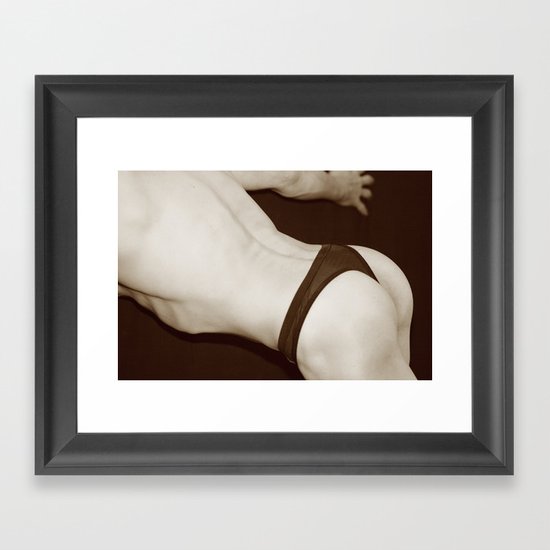 Torso Framed Art Print