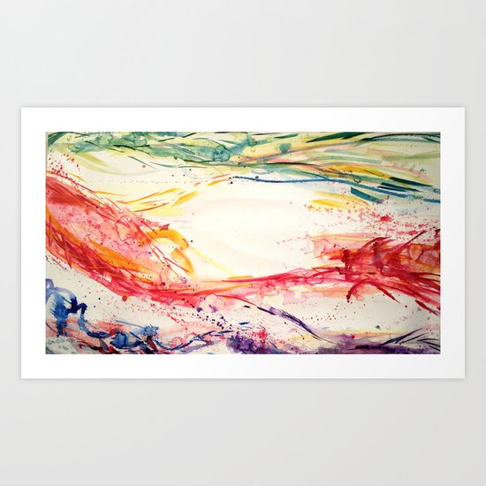 Fluid #2 Art Print