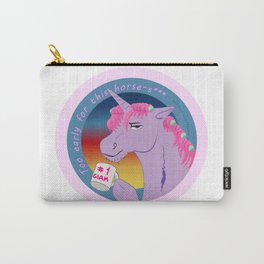 Cranky unicorn Carry-All Pouch