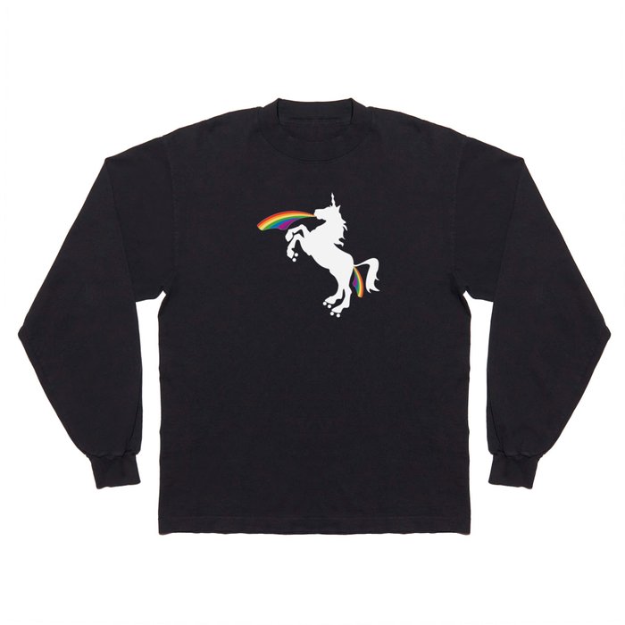 Double Rainbows of Roller Derby  Long Sleeve T Shirt