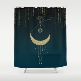 The Magic Of The Moon  Shower Curtain