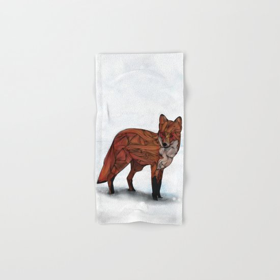 Red Fox Hand & Bath Towel