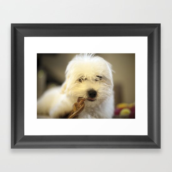Moriarty & The Bully Stick Framed Art Print
