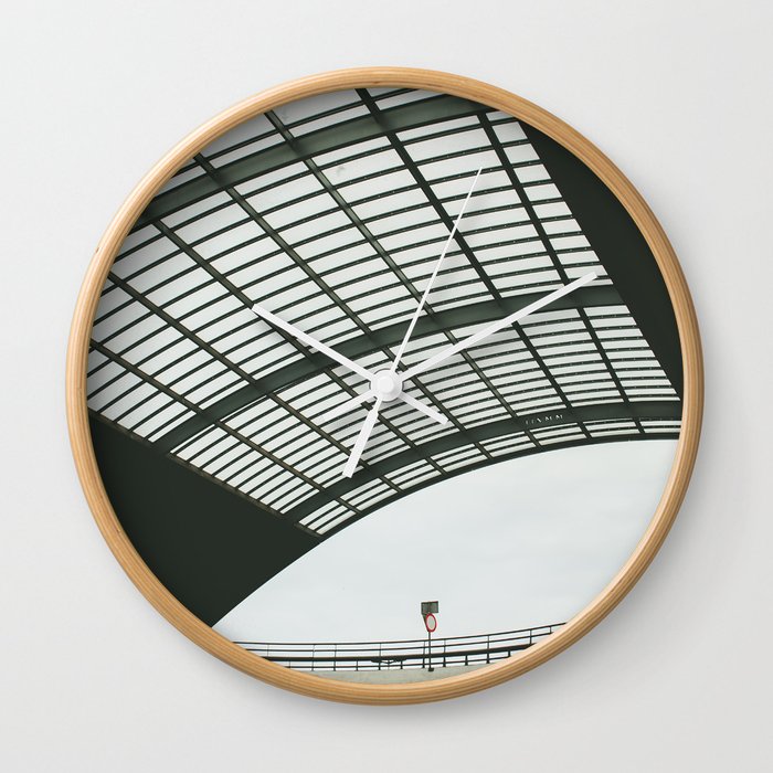 Amsterdam Centraal Train Station 2 Wall Clock By Simonsaroche