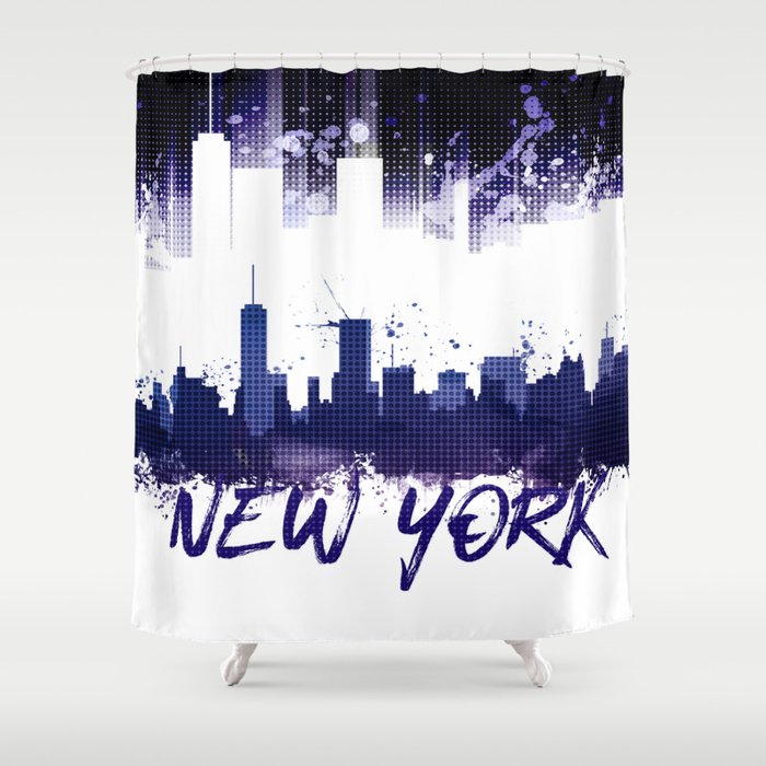 graphic art nyc skyline