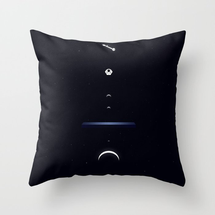 2001: A Space Odyssey Throw Pillow