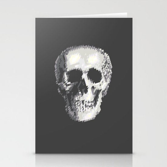 Tri Skull Stationery Cards