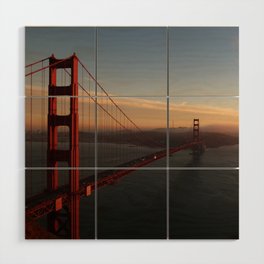 regular-sf-golden-gate Wood Wall Art