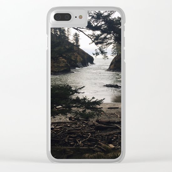 Between the Trees Clear iPhone Case