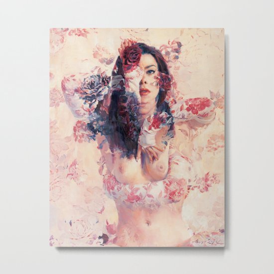 Angel Face Metal Print