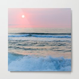  Daybreak Sunset Beach  Metal Print