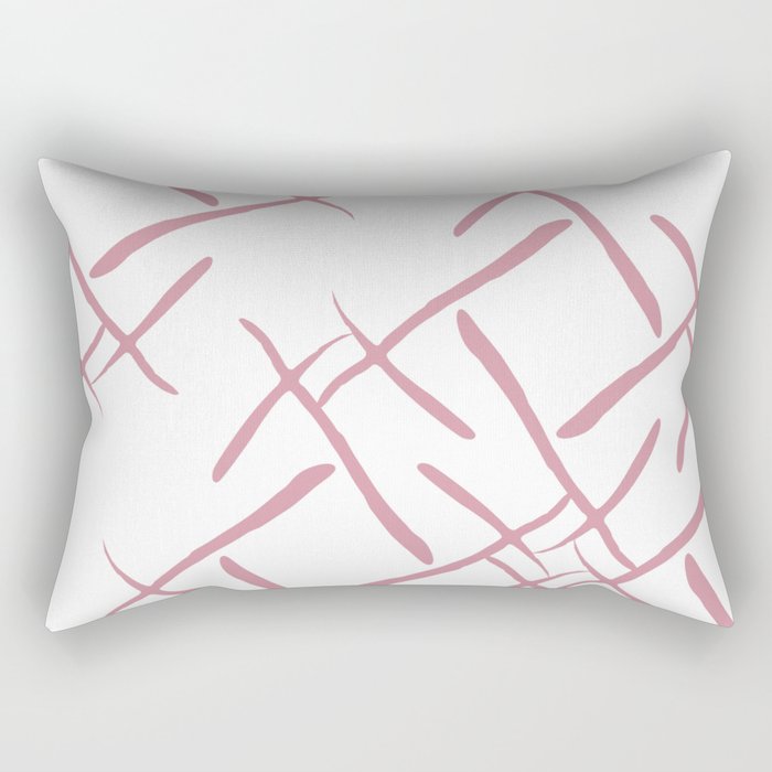 Rose cross marks Rectangular Pillow