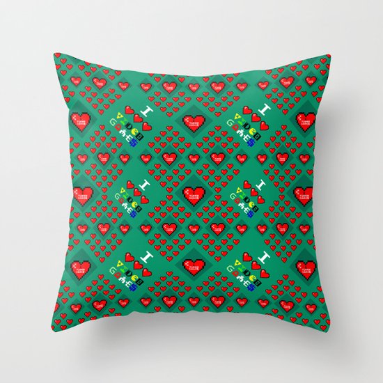 I 3 up video games Throw Pillow
