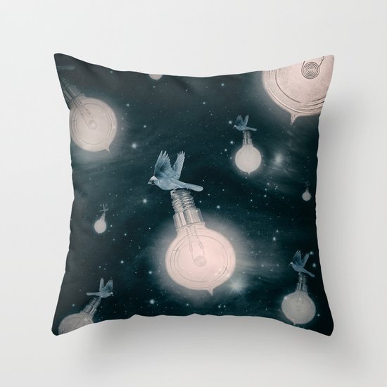 Light the Universe Throw Pillow