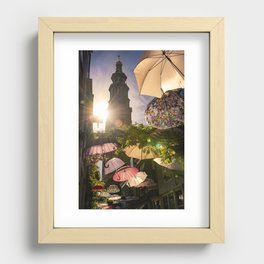 Umbrella Recessed Framed Print