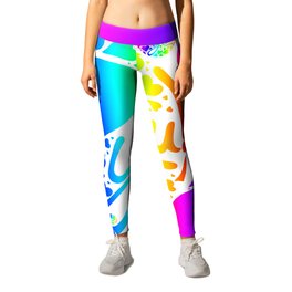 Colorful Love Leggings | Vector, Proud, Graphicdesign, Illustration, Digital, Love, Iloveyou, Other, Typography, Graphic Design 