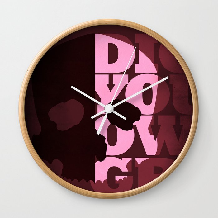 Dig Your Own Grave Wall Clock