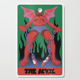 The Devil Tarot Card Cutting Board