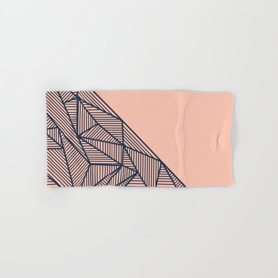B Rays Geo 2 Hand & Bath Towel
