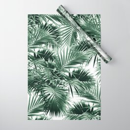 Tropical Palm Leaf Jungle #1 #tropical #decor #art #society6 Wrapping Paper