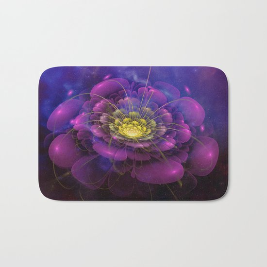A Beautiful Fractal Flower 3 Bath Mat