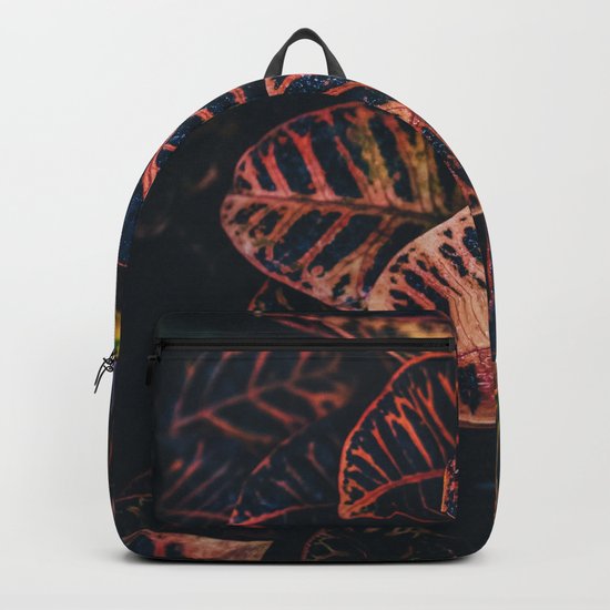 Dark Leaves - Nature Photography Backpack