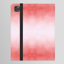Watercolor Blush Pink Ombré Shibori iPad Folio Case