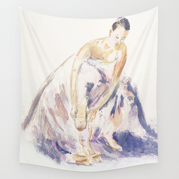 Ballerina Wall Tapestry