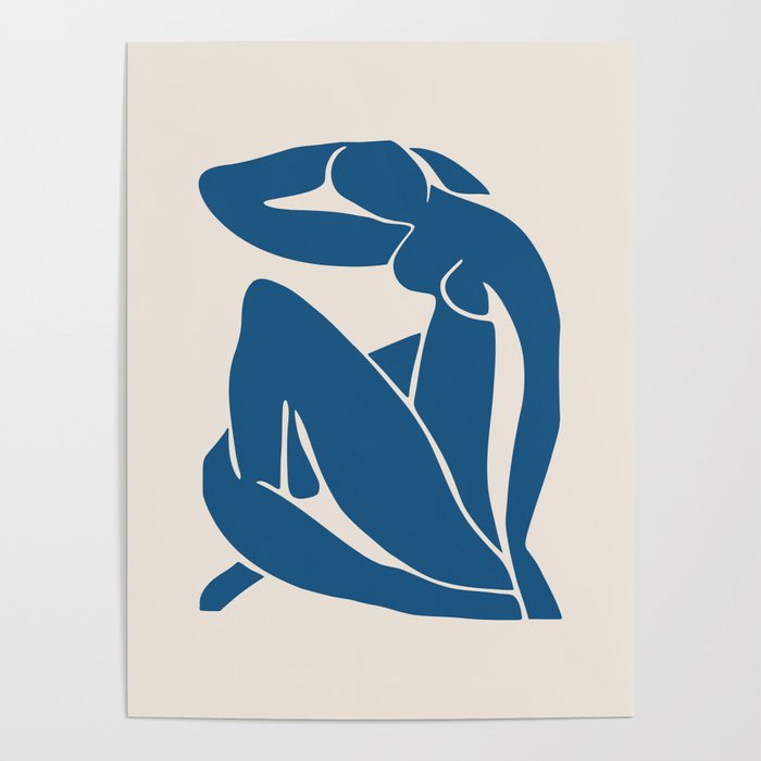 Henri Matisse poster - Woman blue nude Poster